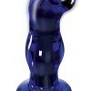 ToyJoy Gleaming Vibrating Glass Plug 11,5 cm Analplugg i glas