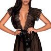Obsessive Romanesa Peignoir L/XL Sexig morgonrock