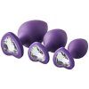 Flirts Anal Training Kit Gem Stone Purple Analpluggar paket