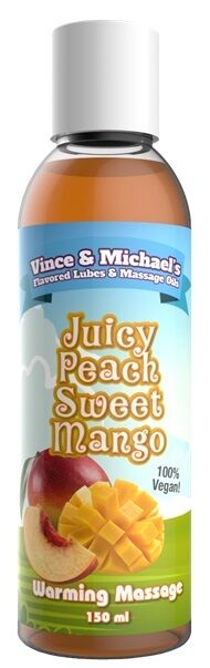 Juicy Peach Sweet Mango Warming Massage 150ml