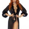 marabou robe string