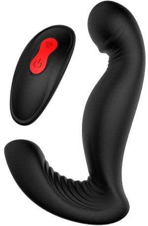 Cheeky Love Swirling P-pleaser Black Fjärrstyrd Prostatavibrator
