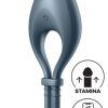 Satisfyer Bullseye Ring Vibrator Dark Blue Penisring med vibrator
