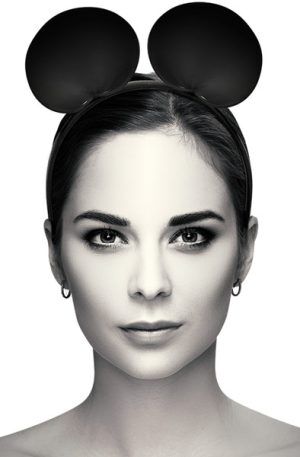 Chic Headband With Mouse Ears Musöron