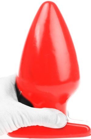 I Love Butt Fat Plug Red Large 19cm Grövre analplugg