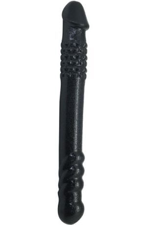 TOYZ4LOVERS Double Dong Black 25 cm Dubbeldildo