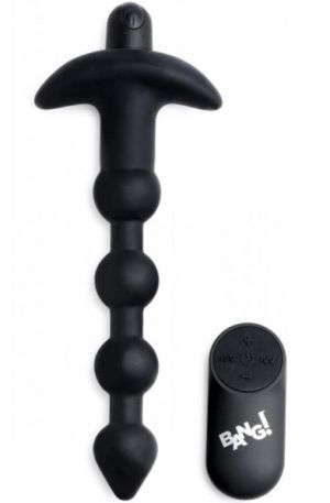 Bang! Vibrating Anal Plug With Remote Control Analkulor med vibration