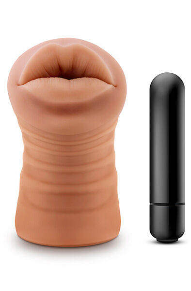 M For Men Isabella Mocha Masturbator med vibration