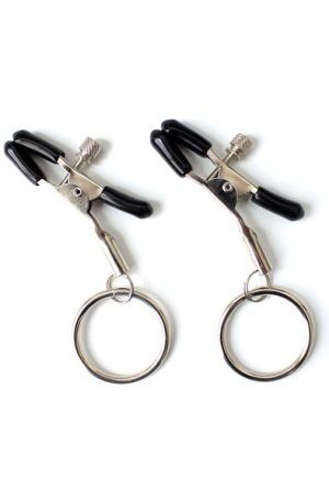 Fetish Addict Nipple Clamp With O Ring Bröstvårtsklämmor
