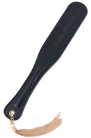 Guilty Pleasure Premium Paddle Black BDSM Paddel