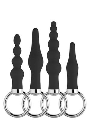 NMC Back Up Butt Plug Kit Black Analpluggar paket