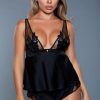 BeWicked Gia 2-Piece Set Black S Sexiga kläder