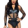 Leg Avenue Criminal Kitty XS Rollspel & Maskerad