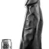 p all black anal dildo 27 cm 232011
