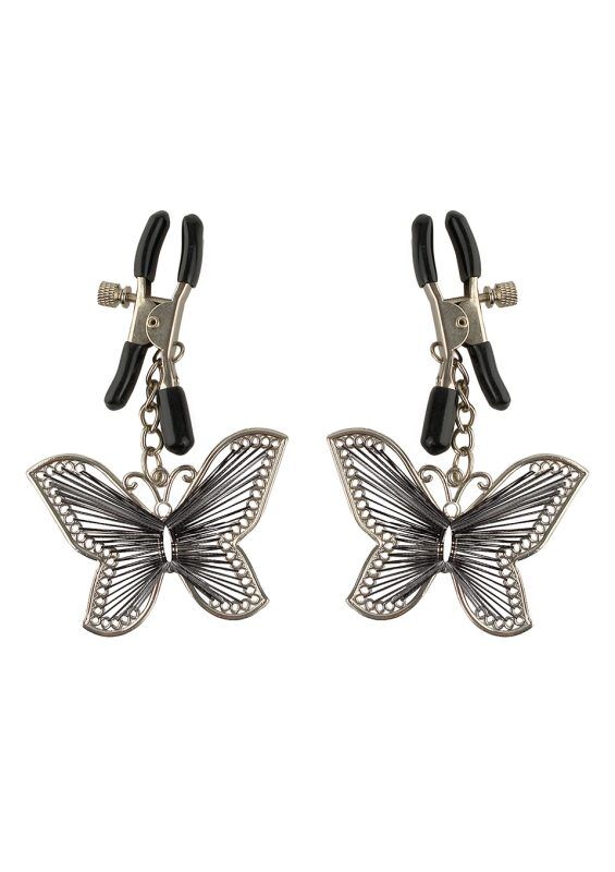 FETISH FANTASY BUTTERFLY NIPPLE CLAMPS - bröst klämmor