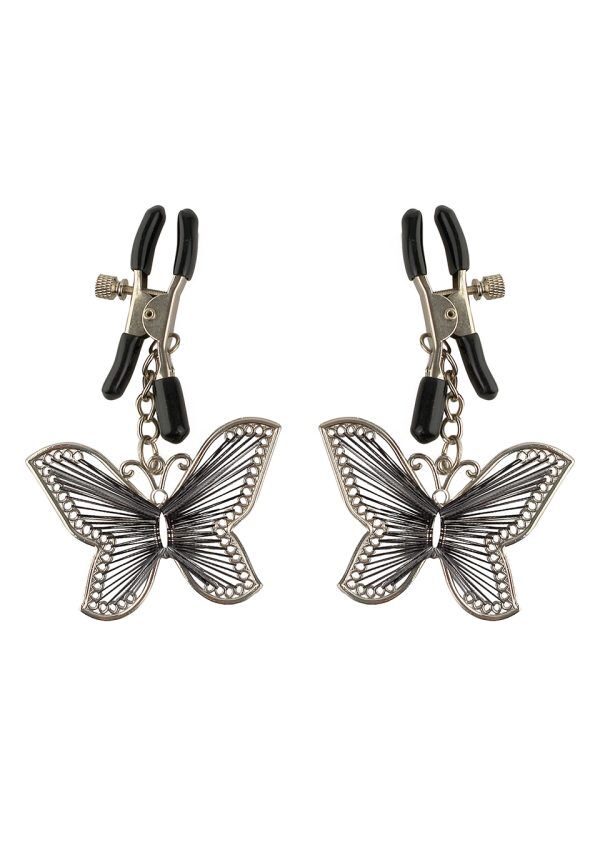 FETISH FANTASY BUTTERFLY NIPPLE CLAMPS - bröst klämmor