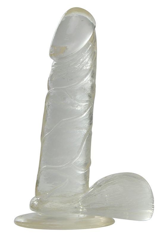TOYZ4LOVERS Jelly Dildo Real Rapture Clear 17cm