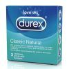 DUREX CLASSIC NATUREL 3 PCS - Kondomer för Normalstor penis