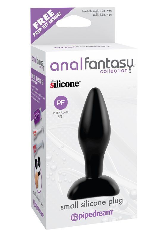 AFC-SMALL SILICONE PLUG BLACK