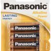panasonic aa lr6 longlife 4 pack