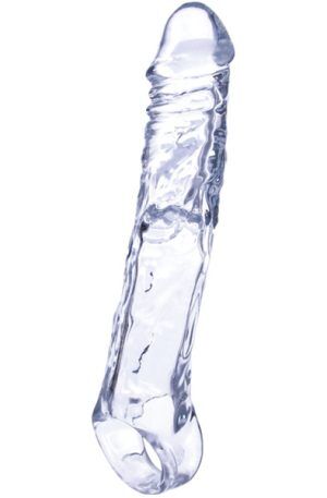 Excellent Power Length Enhancer Clear 19 cm Penisförlängare/Sleeve
