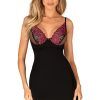 Obsessive Rosenty Chemise & Thong XS/S