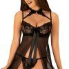 Obsessive Elizenes Babydoll & Thong S/M Babydoll