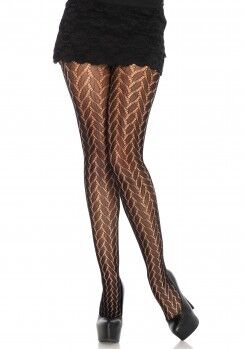 Plaited Lace Pantyhose