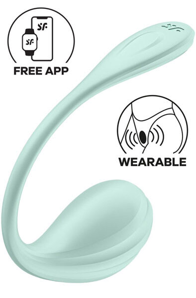 Satisfyer Smooth Petal App Vibrator Appstyrt vibrerande ägg