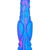 Monster Dildo Long Blue-Pink 30 cm Dragon dildo