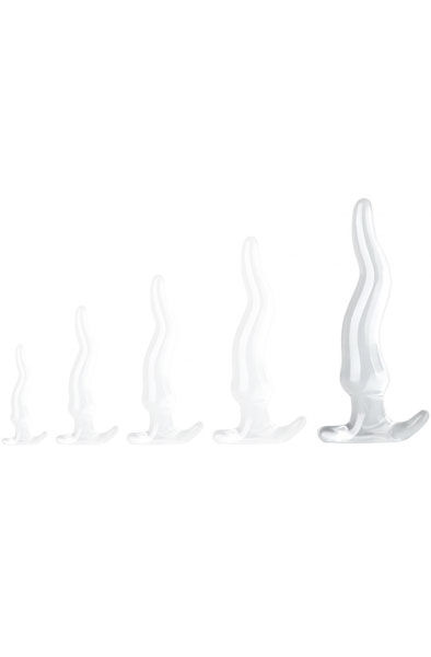Transparent Lieps Plug XXL 34 cm Analdildo