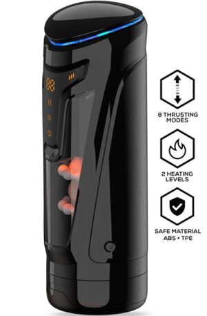 Conor Masturbator With Thrusting, Vibration & Heat Masturbator med motor