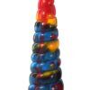 Plug Korn Multicolour 22,5 cm Dragon dildo