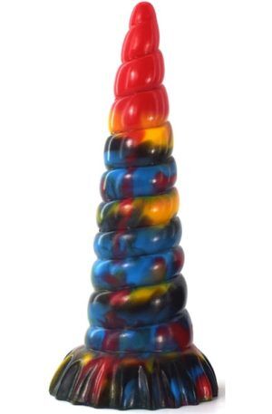 Plug Korn Multicolour 22,5 cm Dragon dildo