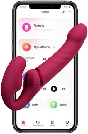 Lovense Lapis Vibrating Strapless Strap-On Vibrerande strapon