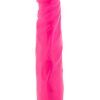 Neo Dual Density Cock Neon Pink 19cm Dildo