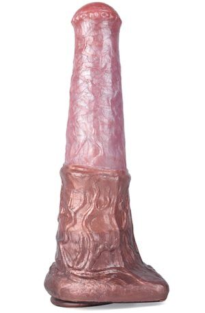 Pink Alien Strong Bello Metallic Dildo 28,5 cm Dragon dildo