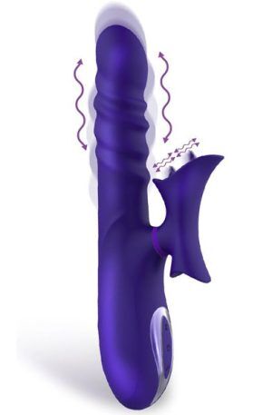 Action No. Fourteen Thrusting & Waving Vibrator/Rabbit Rabbitvibrator