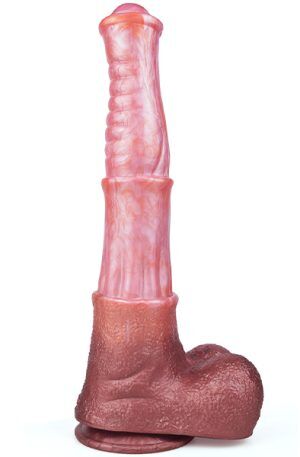 Pink Alien Big Jumpy Dildo 35 cm Dragon dildo