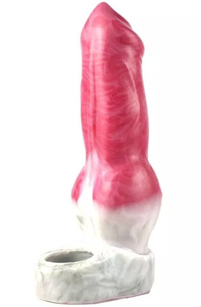 Bad Demon Stonewell Penis Sleeve Pink/Grey Penisförlängare/Sleeve