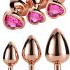 Gleaming Love Rose Gold Plug Set Analpluggar paket