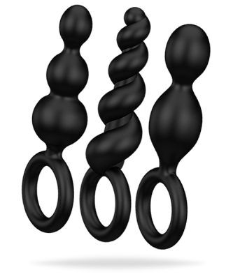 Satisfyer Booty Call (Färg: Svart)
