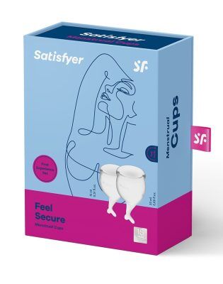 Satisfyer Feel Secure Menskopp, Transparent