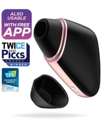 Satisfyer Love Triangle Lufttrycksvibrator (Svart)