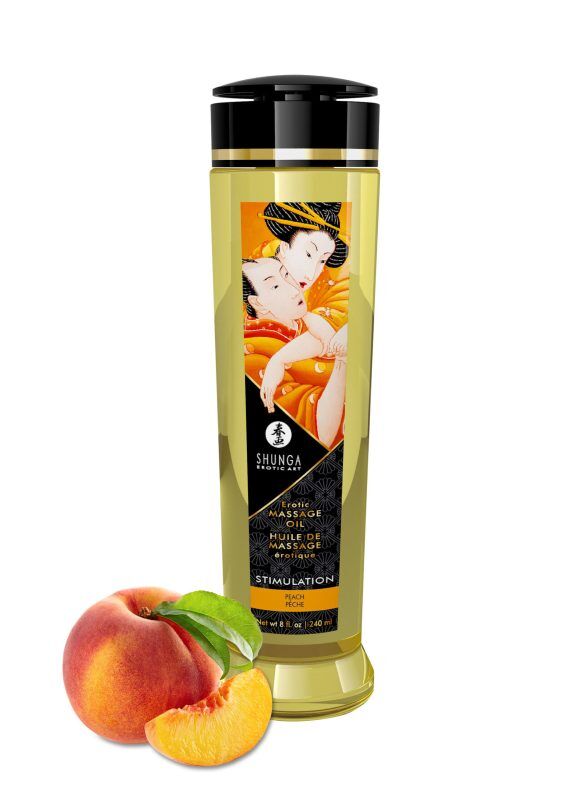 Shunga Erotic Massage Oil Peach 240 ml