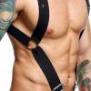 MOB Eorticwear Straigh Back Harness O/S Bondage sele