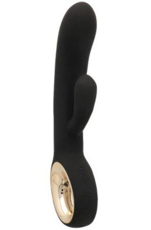 Rabbit Vibrator Handy Two Touch Grip Black Rabbitvibrator