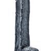 Jet Onyx Carbon Metallic Anal Dildo 29cm Analdildo