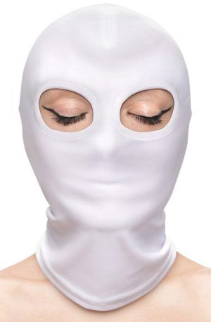 Fetish & Fashion Eyes Hood White BDSM mask