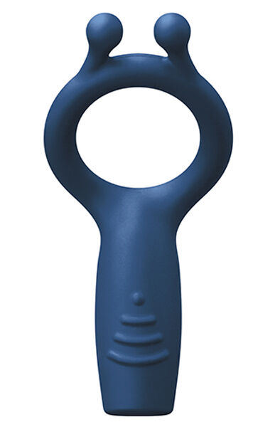 NS Novelties Renegade Explorer Ring Blue Penisring med vibrator